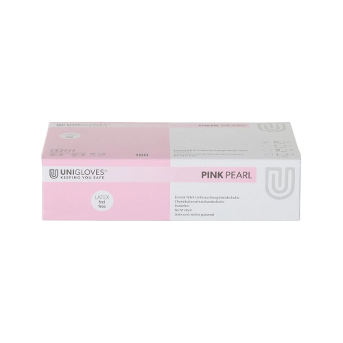 Unigloves Gants Nitrile non poudrés pink Pearl x-small 100 pcs