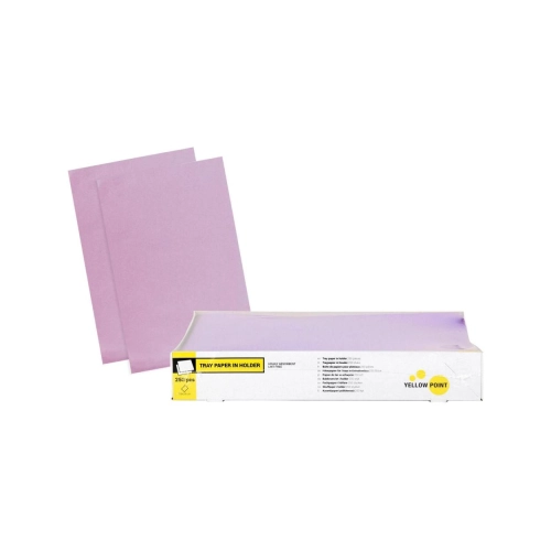Yellow Point Boîte de papiers pour plateaux 18x28 cm lavande 250 pcs