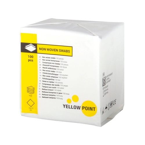 Yellow Point Compresses non tissées 10x10 cm 100 pcs - 0
