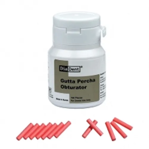 DiaDent Gutta Percha Obturator Pellet moyen 100 pcs